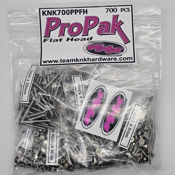 (700 pcs) Flat Head Pro Pak