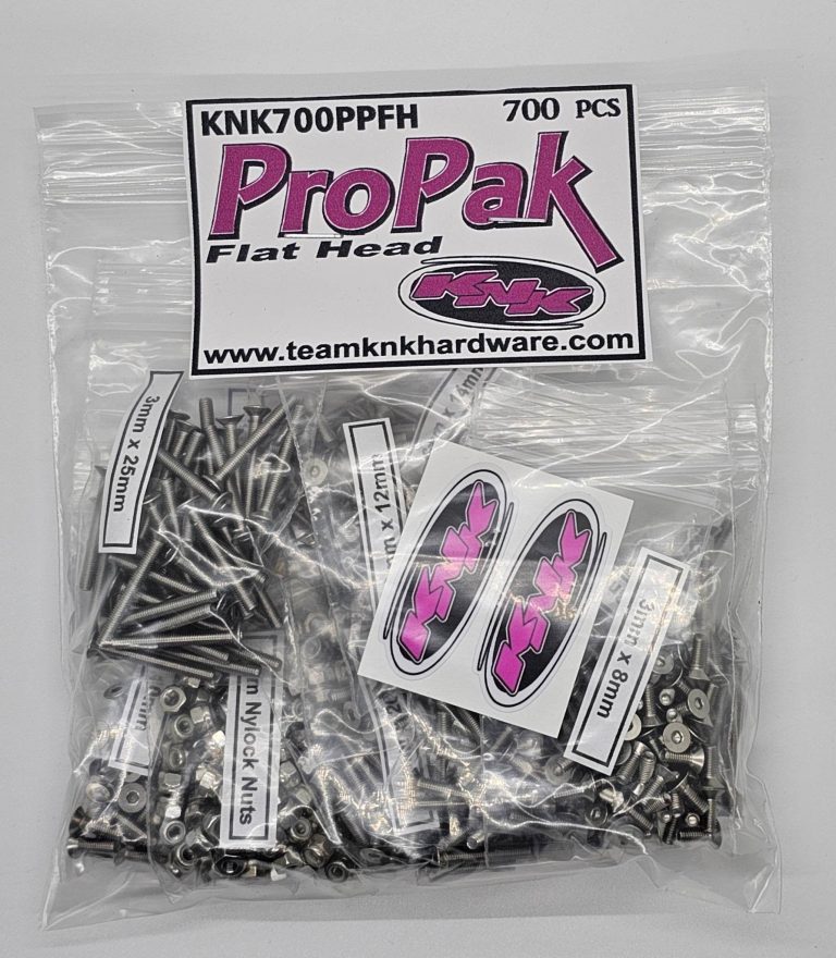 (700 pcs) Flat Head Pro Pak