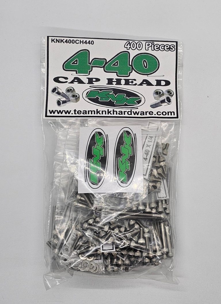 (400 pcs) 4-40 Cap Head Bulk Bag