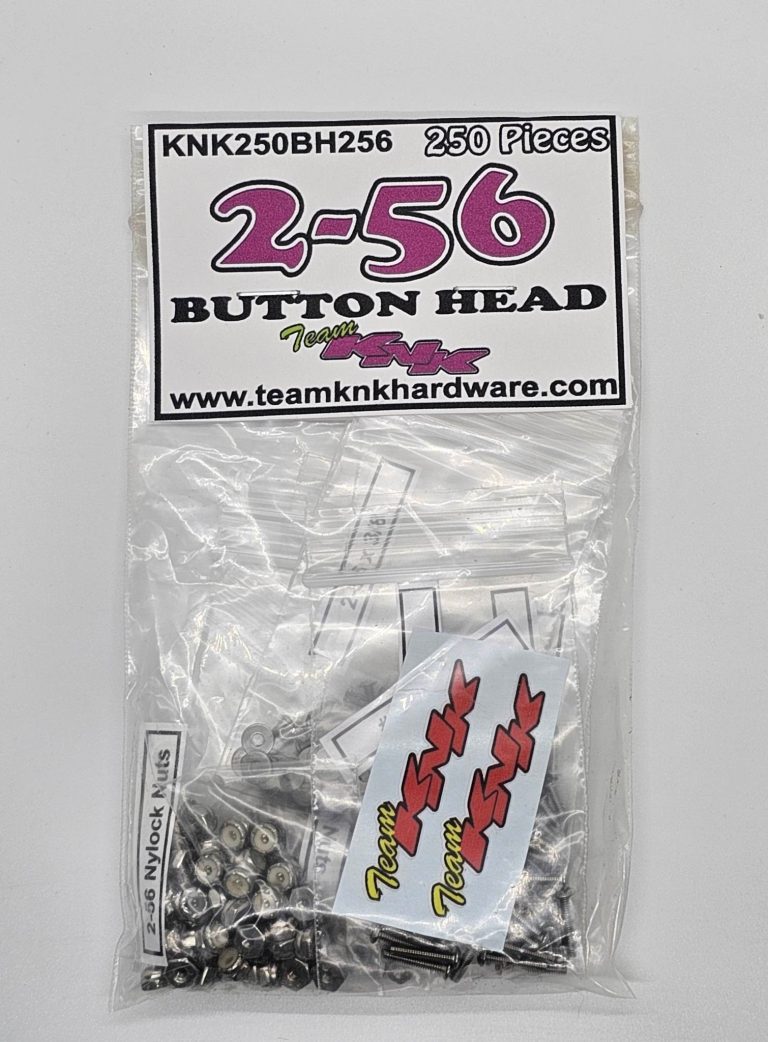 (250 pcs) 2-56 Button Head Bulk Bag
