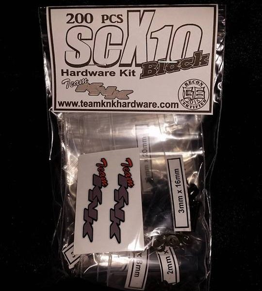 (200 pcs) Axial SCX10 Black