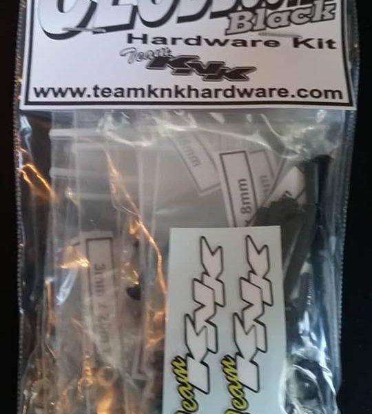 Tamiya Clodbuster Black Oxide Hardware Kit