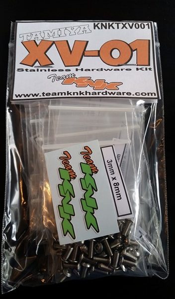 Tamiya XV-01 Stainless Hardware Kit