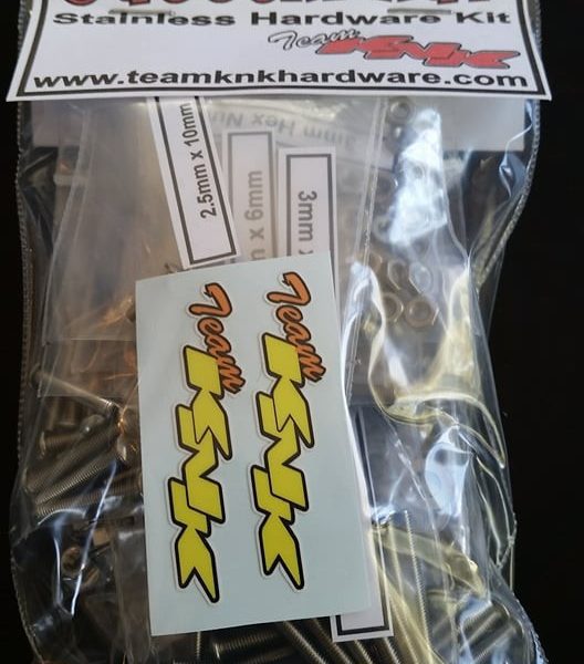 Tamiya Juggernaut Stainless Hardware Kit