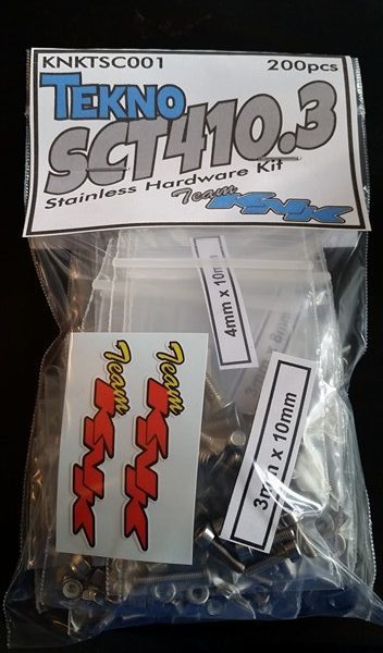 Tekno SCT 410.3 Stainless Hardware Kit