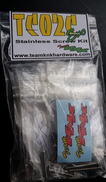 Team C TC02CEVO Stainless Hardware Kit
