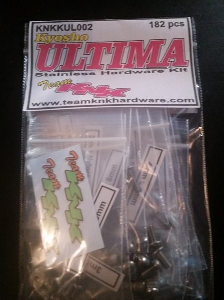(182 pc) Kyosho Ultima Stainless Hardware Kit