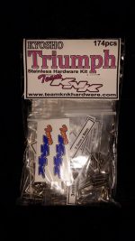 (174 pc) Kyosho Triumph Stainless Hardware Kit