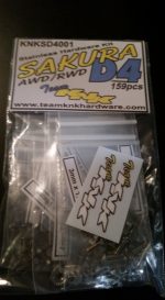 Sakura D4 Stainless Hardware Kit