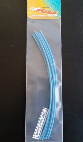 1/16" Blue Heat Shrink