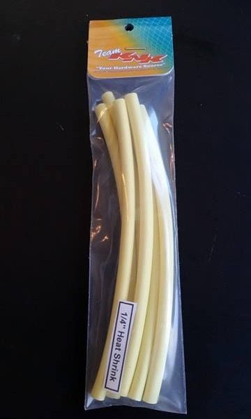 3/16" Heat Shrink White