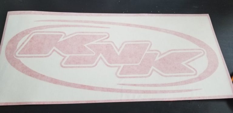 Team KNK Vinyl Window Decal