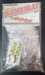 (156 pc) Marui Samurai Stainless Hardware Kit