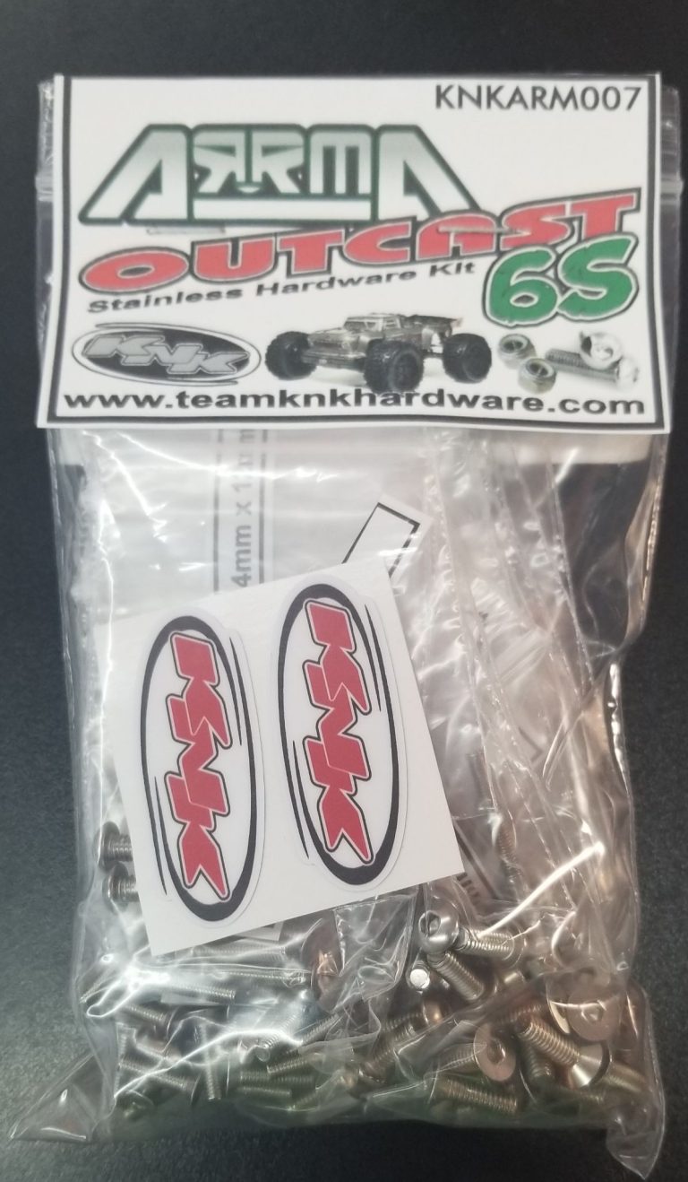 Arrma Outcast 6s Stainless hardware kit