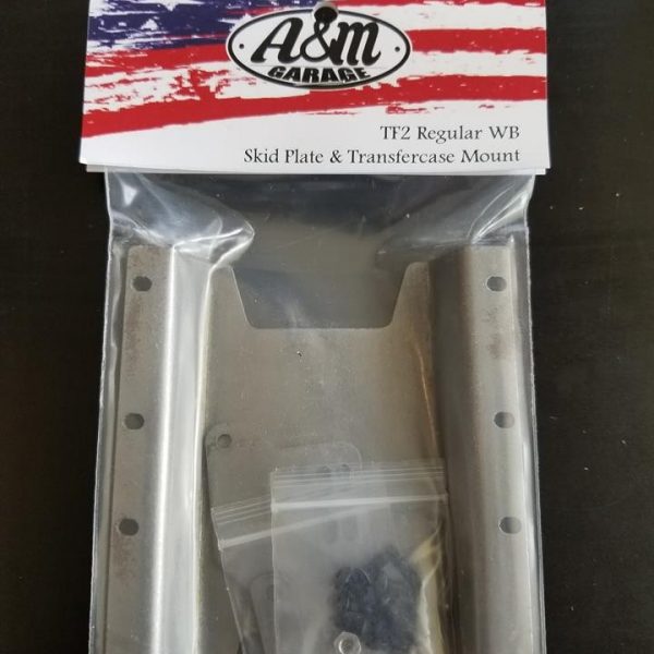 TF2 Reg WB Skid plate & Transfer case Mount