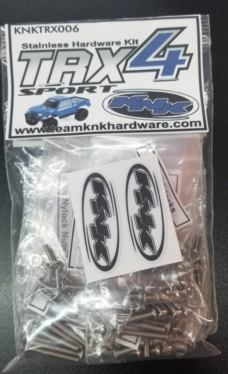 TRX4 Chassis and Driveline Stainless Hardware Kit