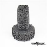 Pit Bull RC 1.9" Rock Beast XOR Scale R/C Tires Alien Kompound with Foam (2)