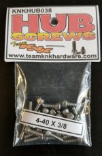 (25) 4-40 x 3/8" Hub Screws Stainless