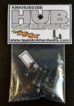 (25) 4-40 x 3/8" Hub Screws Black Oxide