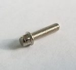 (16) Scale Hardware 2.5mm x 10mm Silver