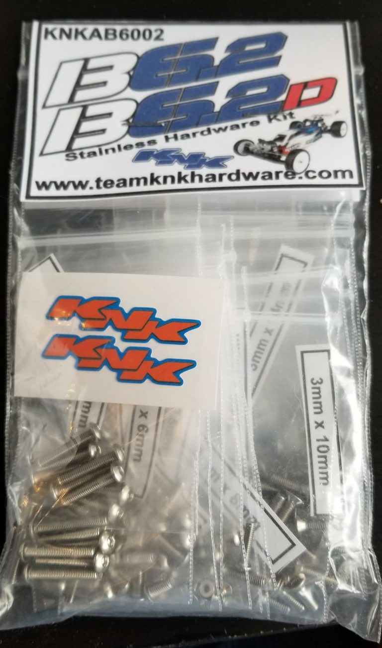 Associated B6.2/B6.2D Stainless Hardware Kit