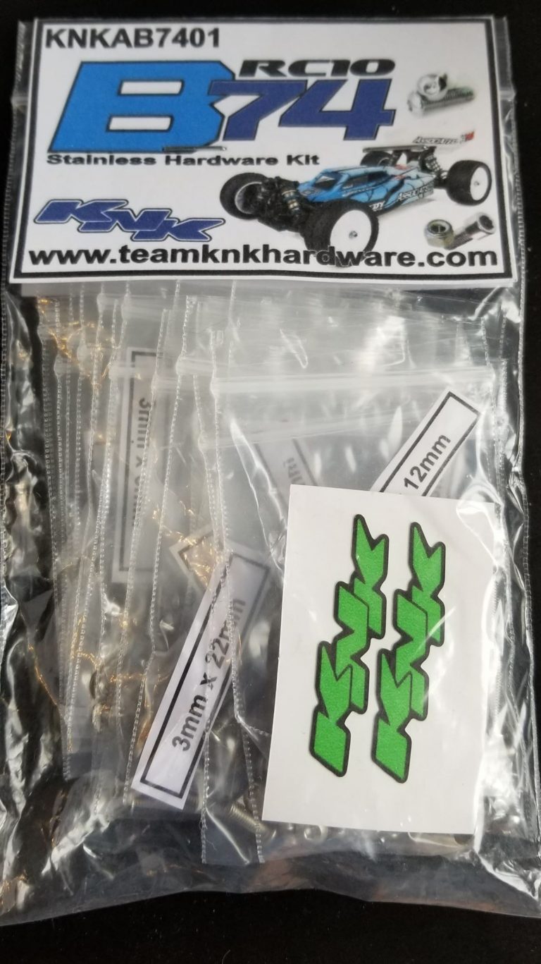 Associated RC10 B74 Stainless Hardware Kit