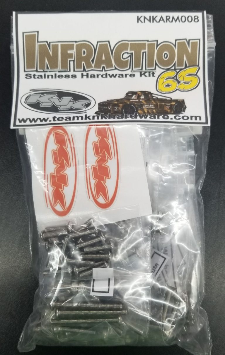 Arrma Infraction 6s Stainless Hardware Kit