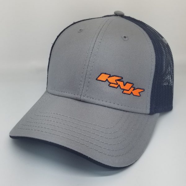 Team KNK Ball Cap Hat (Blue/Gray)