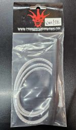 Wire Loom Kits - White with Silver