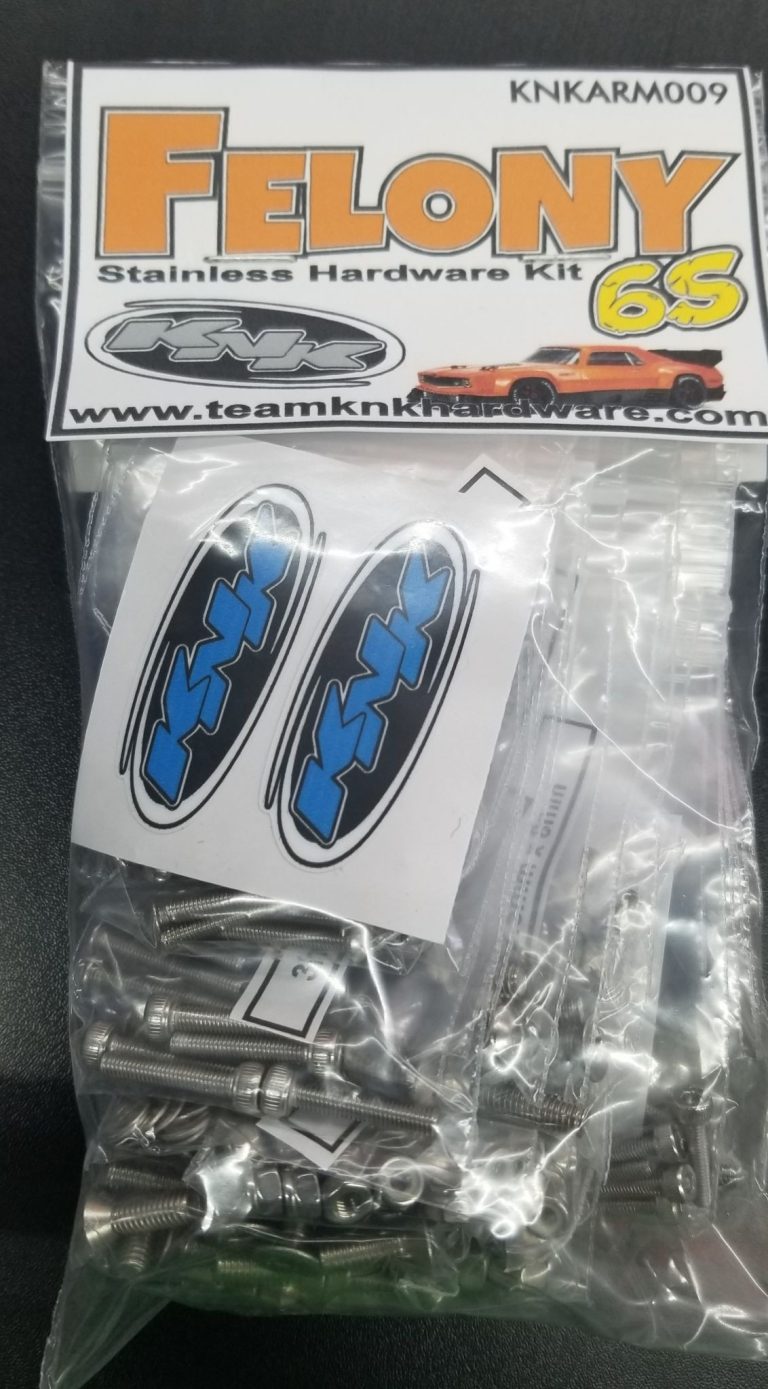 Arrma Felony 6s Stainless Hardware Kit