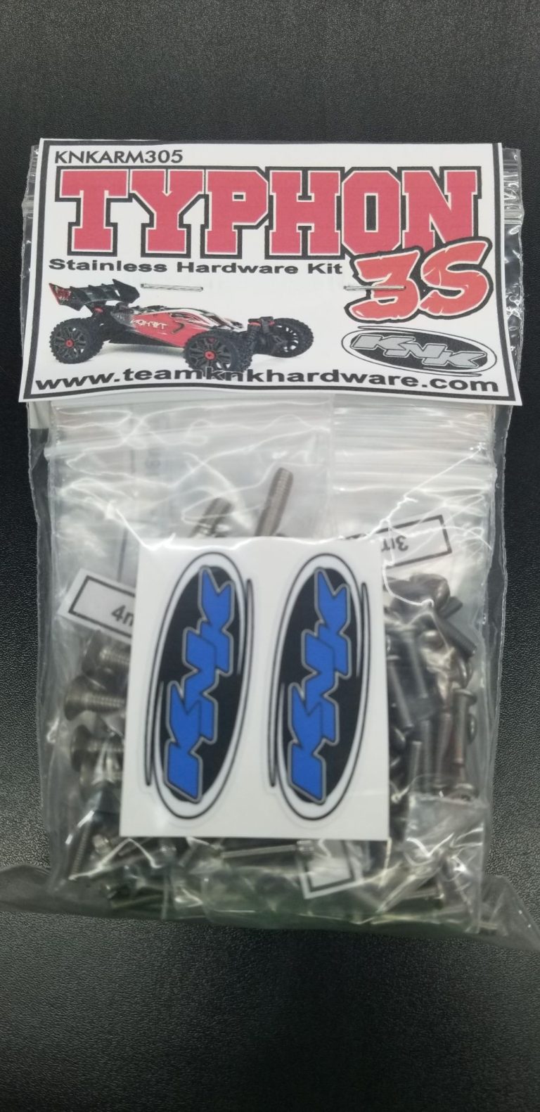 Arrma Typhon 3s Stainless Hardware Kit
