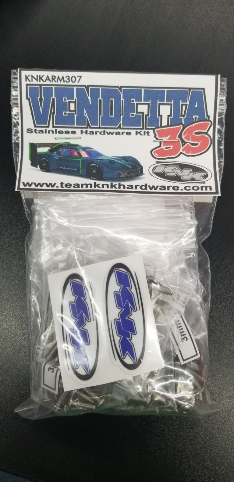 Arrma Vendetta 3s Stainless Hardware Kit