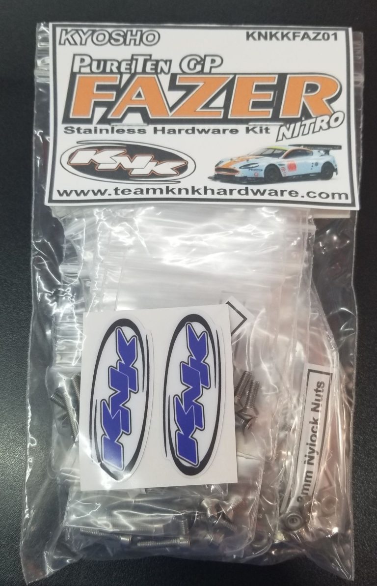Kyosho PureTen GP Fazer Stainless Hardware Kit
