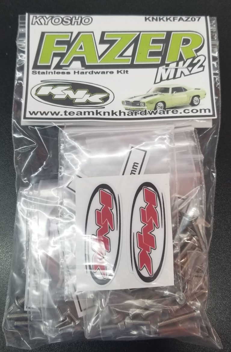 Kyosho MK2 Fazer Stainless Hardware Kit