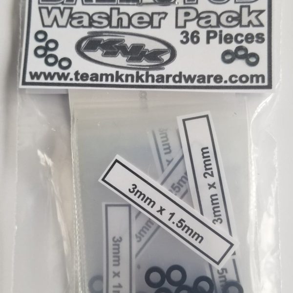3mm Ball Stud Washer Pack
