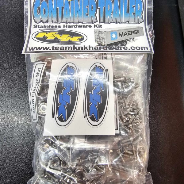 Tamiya 40' Container Trailer Stainless Hardware Kit