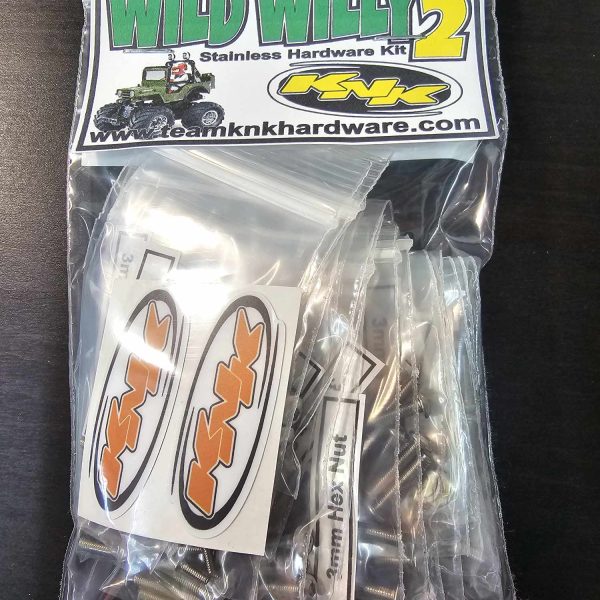 Tamiya Wild Willy 2 Stainless Hardware Kit