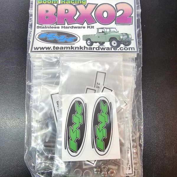 Boom Racing BRX02 Stainless Hardware Kit
