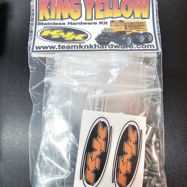 Tamiya King Yellow Stainless Hardware Kit