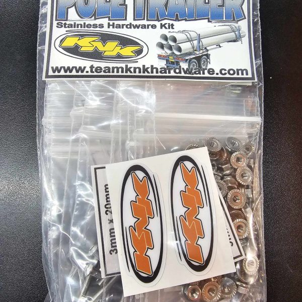Tamiya Pole Trailer Stainless Hardware Kit