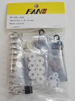 FR-005.132H Fan RC Shock Kit 1.32" Stroke Hard Coated fits RC10 - Image 2