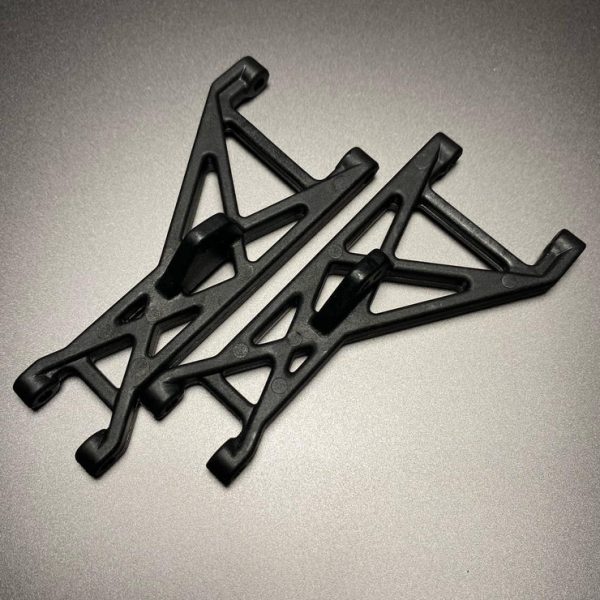 FR-0014B Fan RC Front Arms Black fits RC10T / T2 / GT