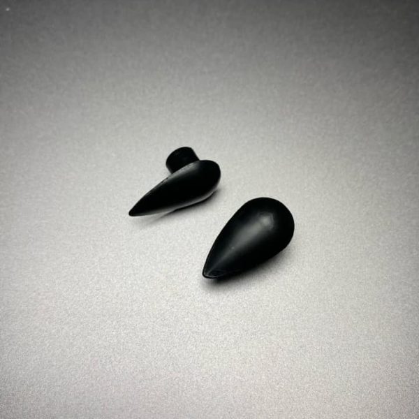 FR-0034B Fan RC Wing Holder Water Drop Black fits RC10