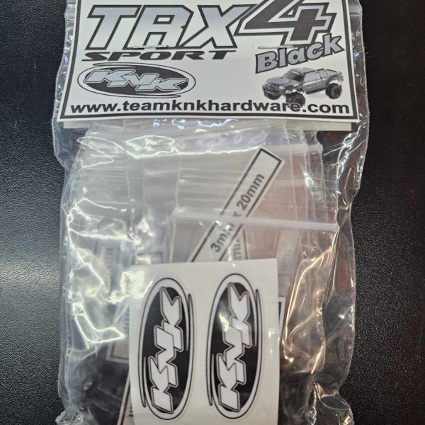 TRX4 Sport Black Oxide Hardware Kit