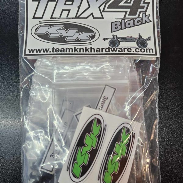TRX4 Chassis and Driveline Black Oxide Hardware Kit