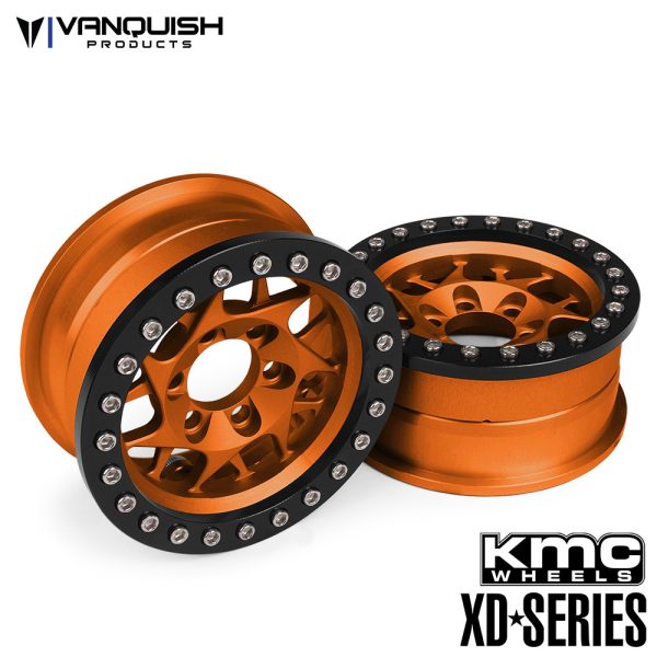 KMC 1.9 XD127 Bully Orange Anodized