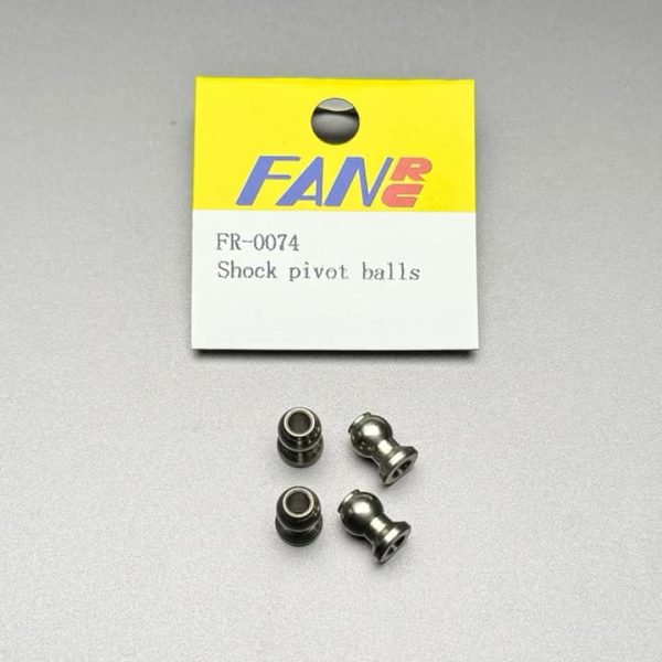 FR-0074 Fan RC Shock Pivot Balls fits RC10