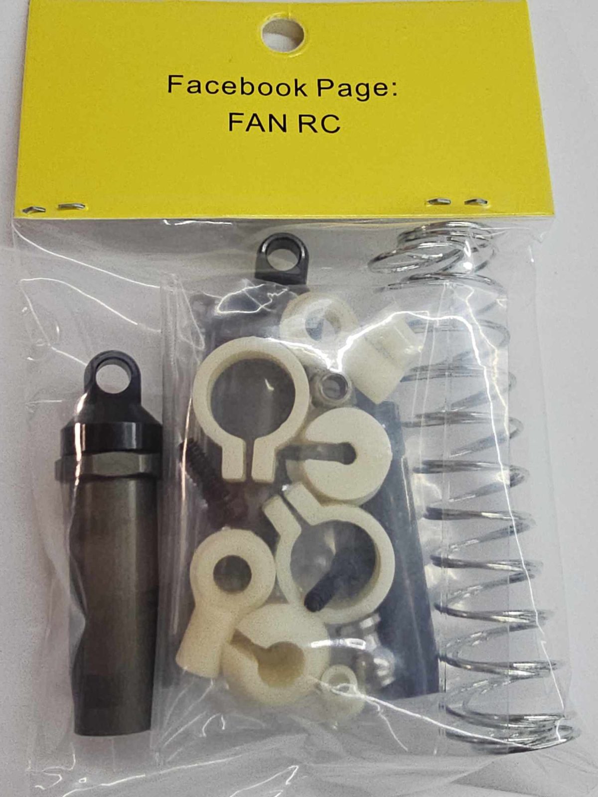 FR-005.102H Fan RC Shock Kit 1.02" Stroke Hard Coated fits RC10 - Image 2