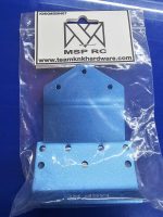 MSP Blue Buggy Nose Plate fits RC10