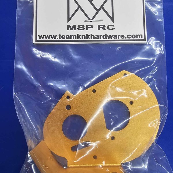 MSP Gold Reproduction Motor Plate fits RC10/RC10T